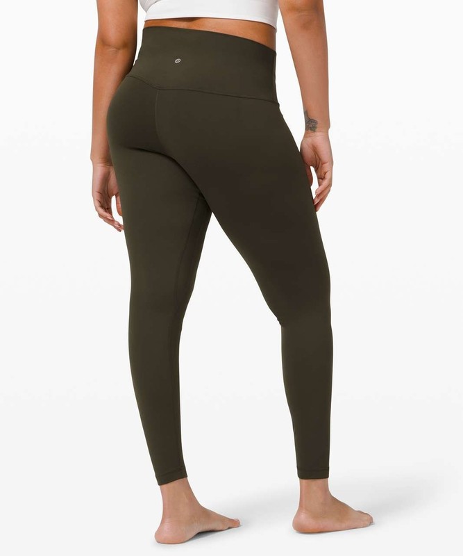 Lululemon Align High-Rise Pant 28″ Dark Olive Women’s Size 8-W0032