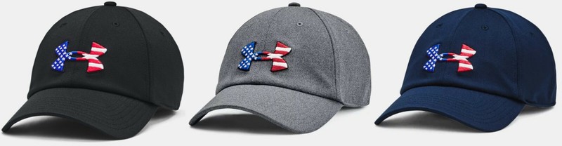 Under Armour Men’s UA Freedom Blitzing Adjustable Fit Cap Dad Hat – Many Colors