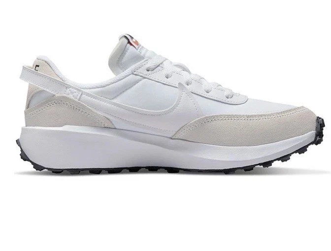 Nike Waffle Debut Shoes Womens White Black Outdoor DH9523 100