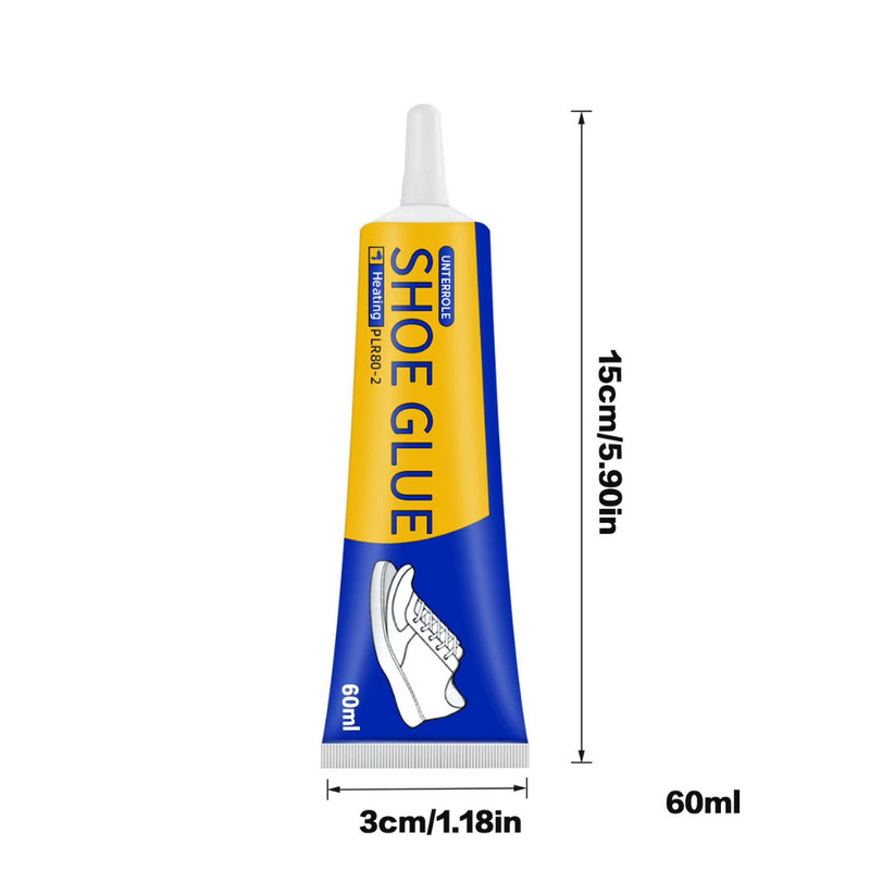 Shoe-Fix Glue: Pro Grade Shoe Repair Glue Adhesive for Boots, Heels, Soles, More