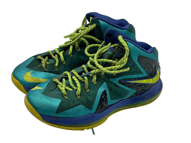 Nike Air Max LeBron 10 Low “Swamp Thing” Reptile 579765-301 Size 8
