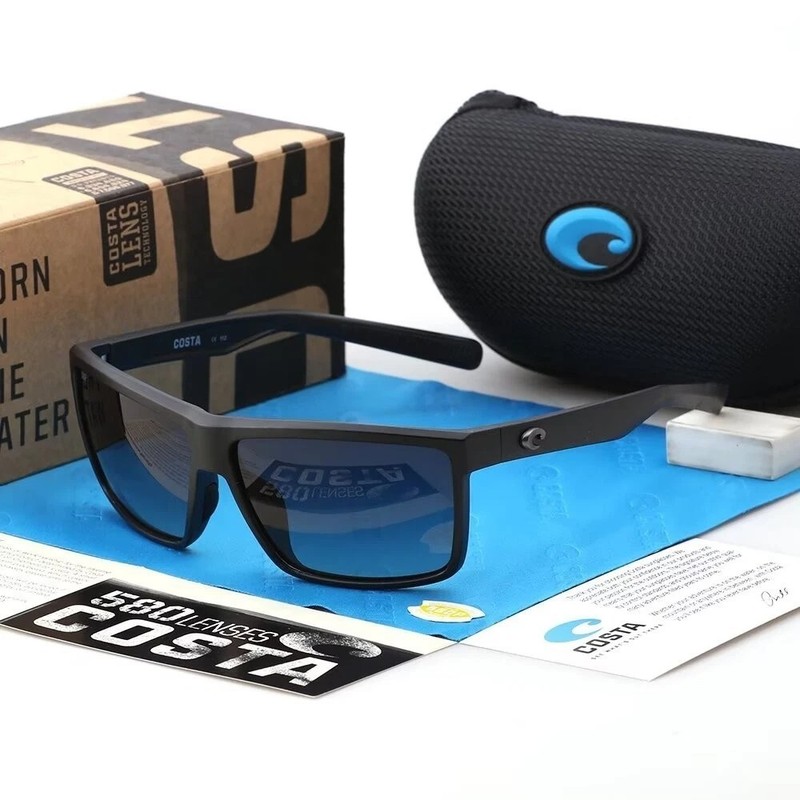 NEW IN BOX Costa Rinconcito 580p Polarized Sunglasses (Black/Black)