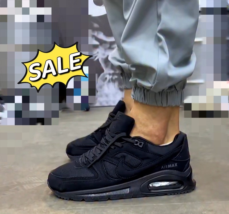 🔥Nike Air Max Command Triple Black Running Shoe 629993-020 Men’s Size 9-15
