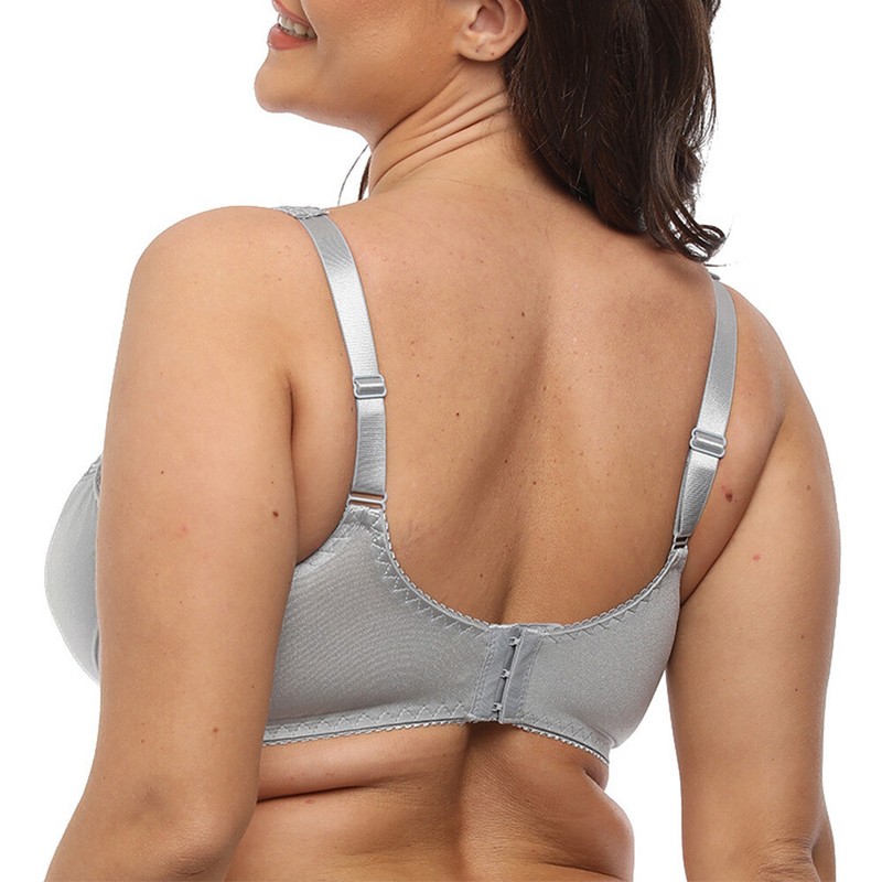 Womens Underwired Full Coverage Bra Unlined Minimizer Lace Bra Plus Size 36 - 48 gallery