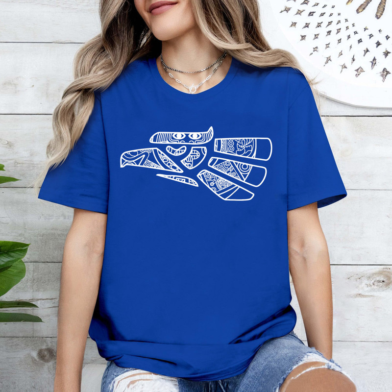 Hecho En Mexico Aztec Calendar Mexican Eagle T-Shirt gallery