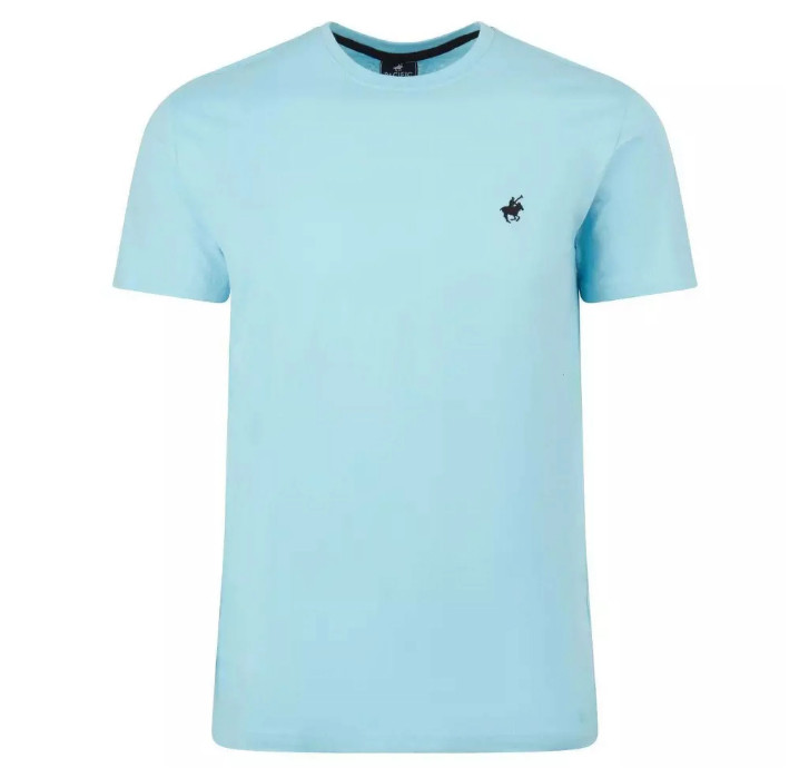 Assorted Colors 100% Cotton Men's Pacific Club Short Sleeve T Shirts Lounge Soft gallery