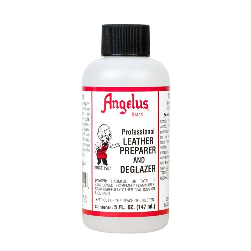 Angelus Leather Dye Professional Preparer & Deglazer – 5 FL. OZ.- NEW