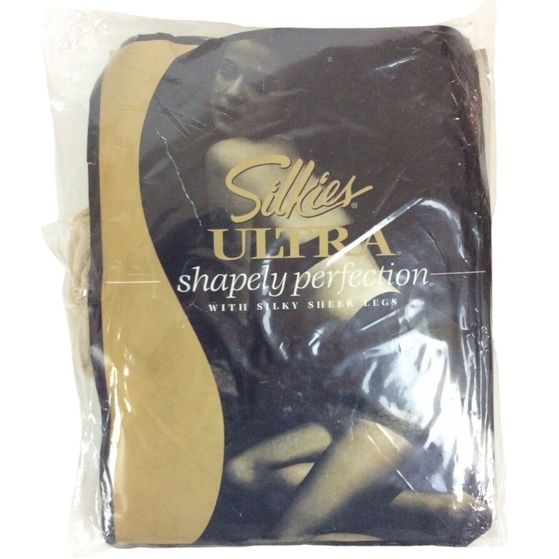 Silkies Ultra Shapely Perfection Pantyhose Queen/XL Light Beige Maximum Control