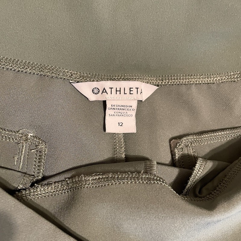Athleta 12 (LARGE) Endless High-Rise Pant, Aspen Olive Green Versatile Pants gallery