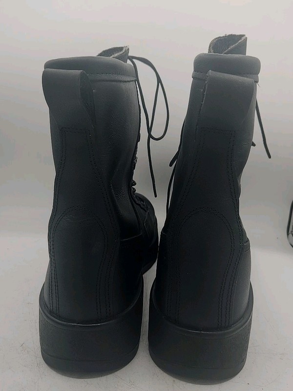 Vibram Boots Mens Size 13 R Black Leather Military Grade Lace Up Above The Ankle gallery