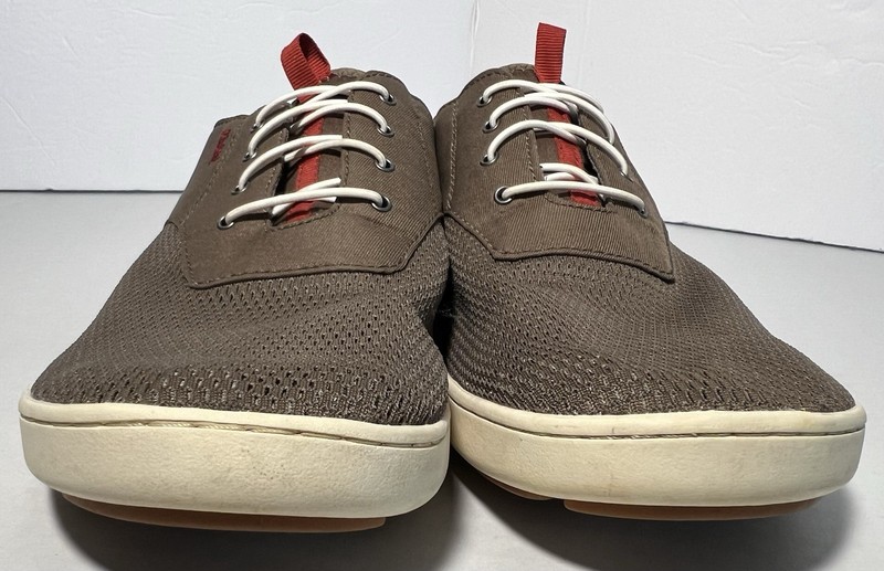 Olukai Mens Nohea Moku Brown 10283-RK13 Slip On Sneakers Shoes Casual Size M11 gallery