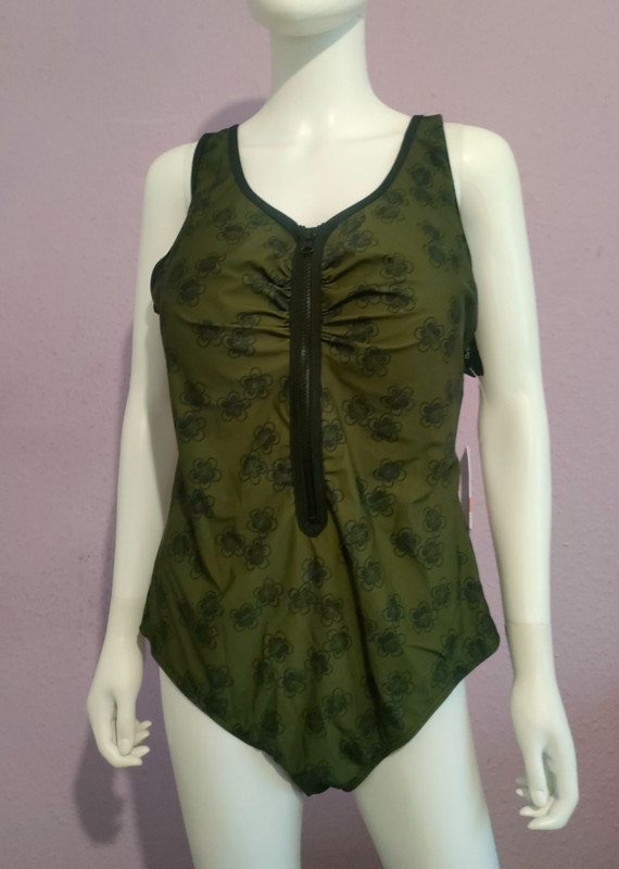 Bonprix Zip Shaper Swimsuit Size 24 RRP £32