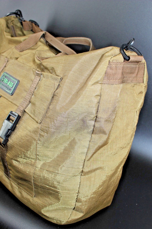 FRI-KGS Olive Green Convertible Duffle / Backpack 21"x15"x7" gallery