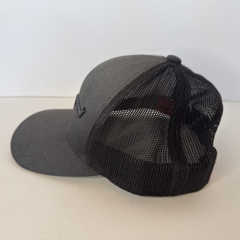 Kimes Ranch Weekly Trucker Hat Black Adult Black Embroidered Logo And Mesh Back gallery