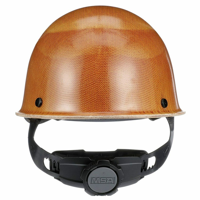 MSA 475395 TAN Skullgard Cap Construction Iron Work Hard Hat Ratchet Suspension gallery