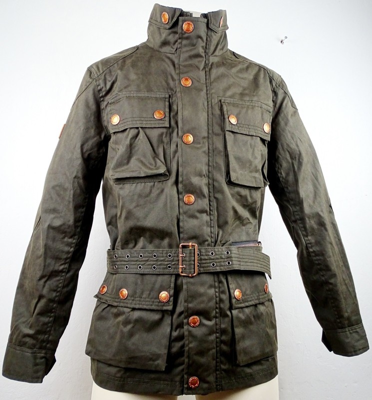SUPERDRY Endurance Wax Trials Jacket Men's Jacket Coat Size S Khaki NEW with TAGS gallery