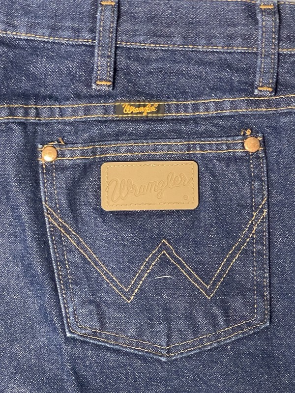 Vtg Wrangler 936 Slim Fit Cowboy Cut A003 Prewashed Indigo Jeans 34 X 27 READ gallery
