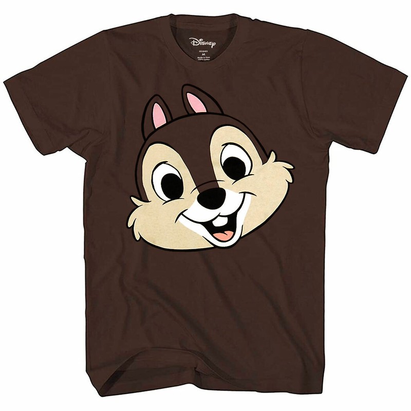 Chip ‘N Dale Chipmunk Chip Face T-Shirt