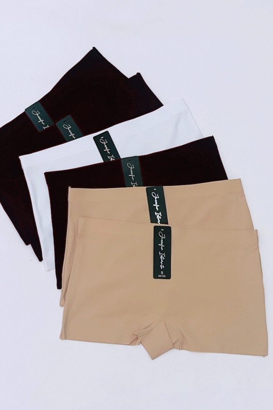 3 or 6 Pack Lot Womens Seamless Panties Boyshorts Underwear Silky Boxer Shorts gallery