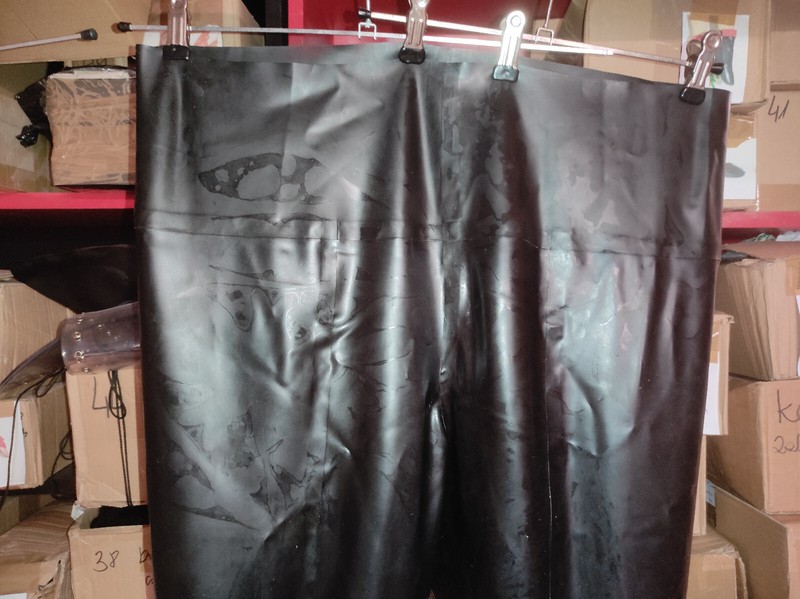 Flat Latex Rubber Trousers Boots 42 43 44 45 46 47 Bolingier Poland FASHION STYL gallery