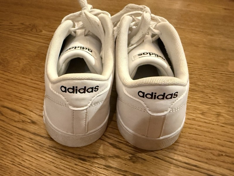 Adidas NEO comfort Footbed Baseline White - Black Womens size 6 (AW4299) gallery