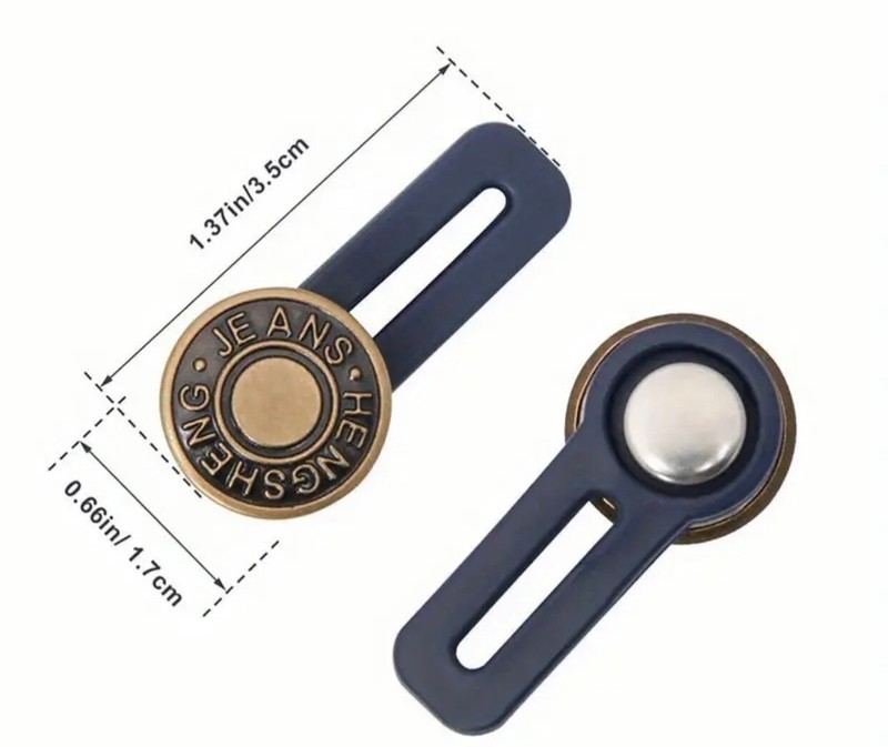 Waistband Button Extension | Stars | Star | Button 1pc 3.5 x 1.7cm
