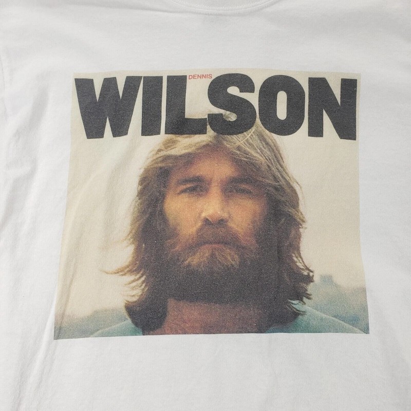 Dennis Wilson Pacific Ocean Blue Short Sleeve Cotton White All Size Shirt FA100