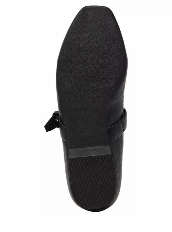 DV by Dolce Vita Women's NWT with Gold Buckle Mary Jane Flats- Black- Size 7.5 gallery