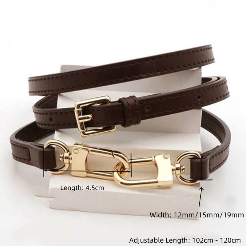 100% Genuine Leather Bag Strap for Metis Bags Shoulder Straps Adjustable gallery