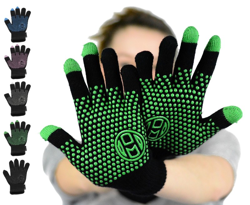 Mato & Hash Touchscreen Compatible Tech Gloves with Grip Palm