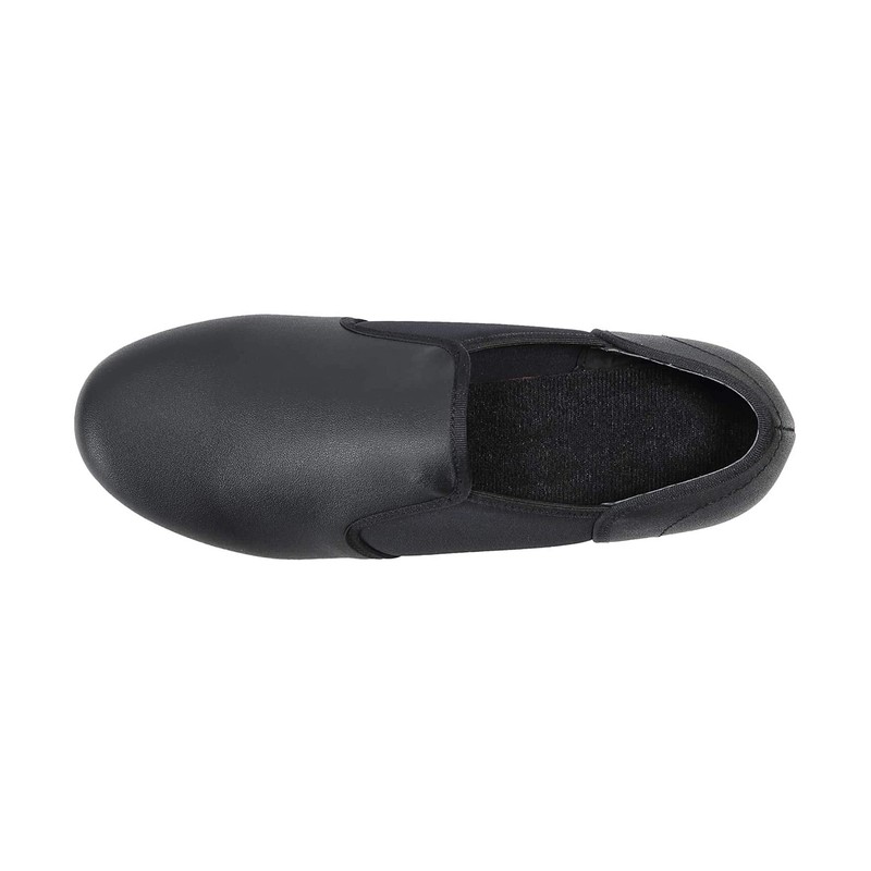 Linodes Unisex PU Leather Slip On Tap Shoe Dance Shoes for Women and Men's Dance gallery