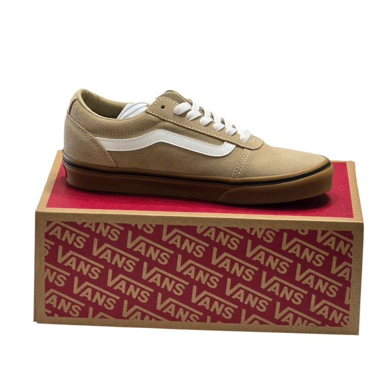 VANS Ward Suede Gum Beige Men’s Low Top Sneakers Size US7 UK6 EU39