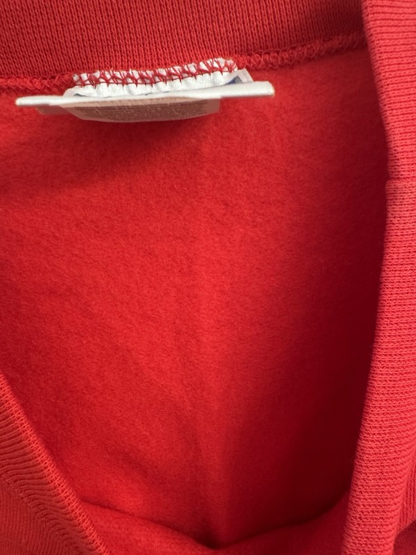 Vtg 90’s New Hanes The Crab Pot Eatery San Clemente Cali Red Size L Sweatshirt gallery