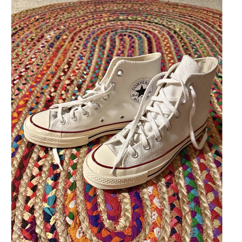 Converse Chuck Taylor 70 High Men’s High Top Canvas Sneaker White Lace-Up W7.5