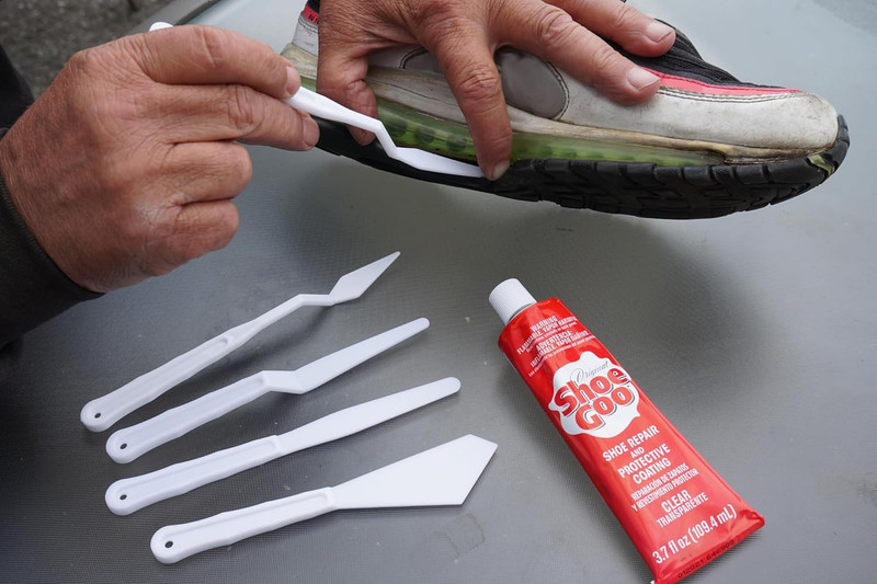Clear Shoe Repair Adhesive Bundle: Includes 10 Snip Tip Applicators and a Set of gallery
