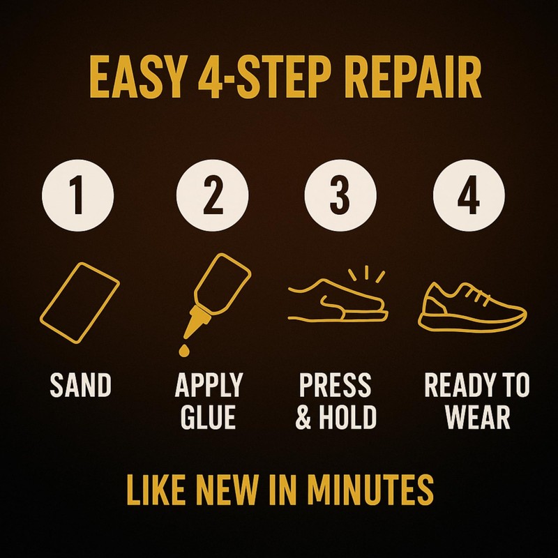 Heavy Duty Shoe Sole Glue – Waterproof Adhesive for Sneakers, Boots & Rubber Sol gallery