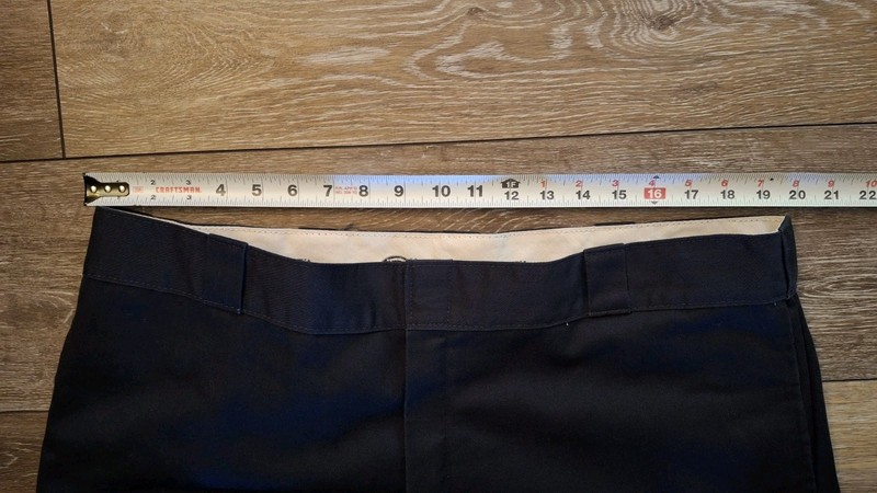 Dickies 85283 Men 40X30 Dark Navy Loose Fit Double Knee Work Pants 85283DN gallery