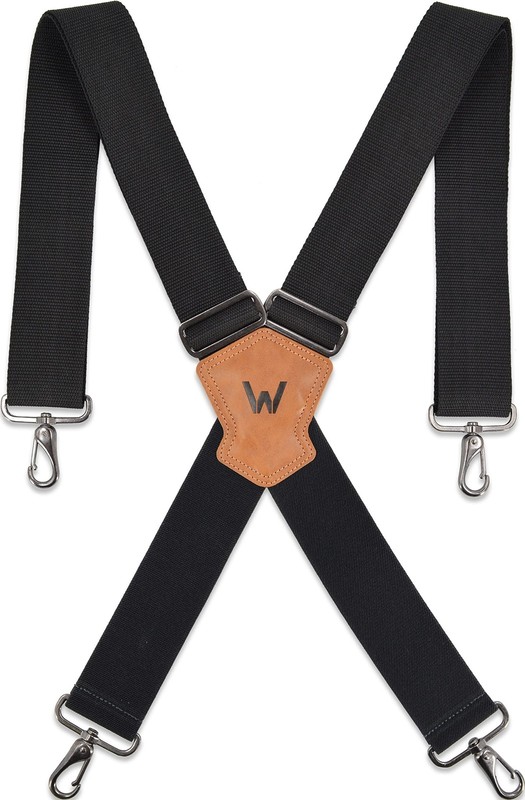 2Inch Men’s Heavy Duty Suspenders w/Hooks For jeans