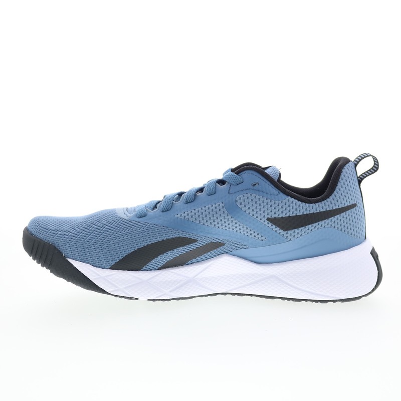 Reebok NFX Trainer Mens Blue Mesh Lace Up Athletic Cross Training Shoes gallery