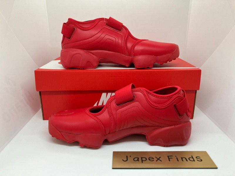 Nike Air Rift Leather HM5737-600 Fire Red Women's Size Custom gallery