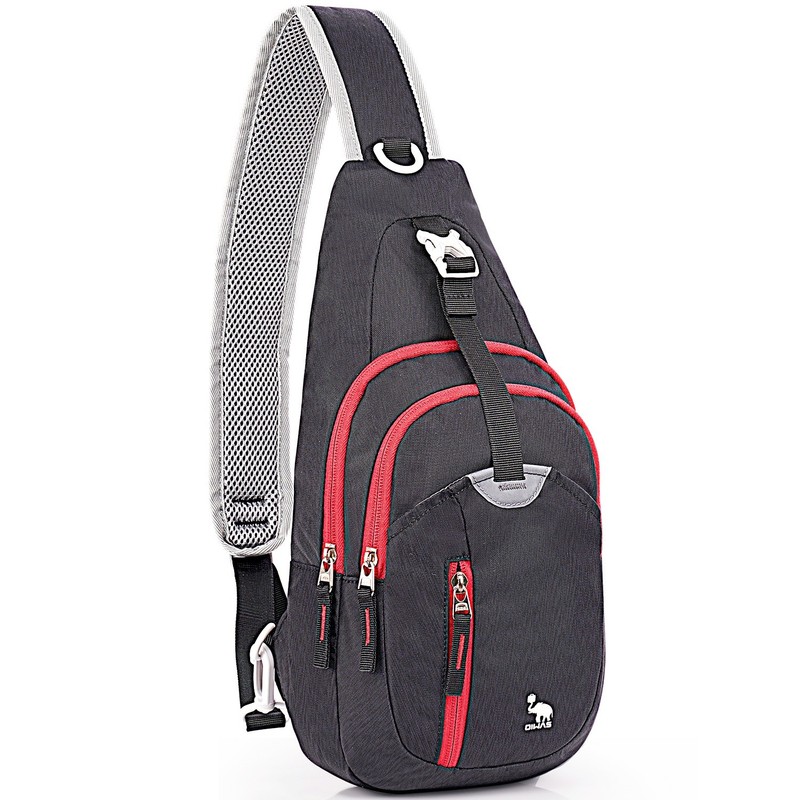 OIWAS Sling Bag Men Women Crossbody Bag Chest Daypack Lightweight Shoulder Bag gallery