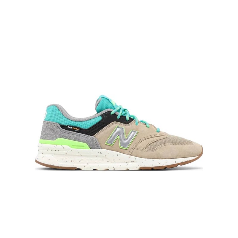 NEW BALANCE CM997HJO MEN'S SHOES SUEDE GREY BROWN BLUE GREEN SIZE 8 US gallery