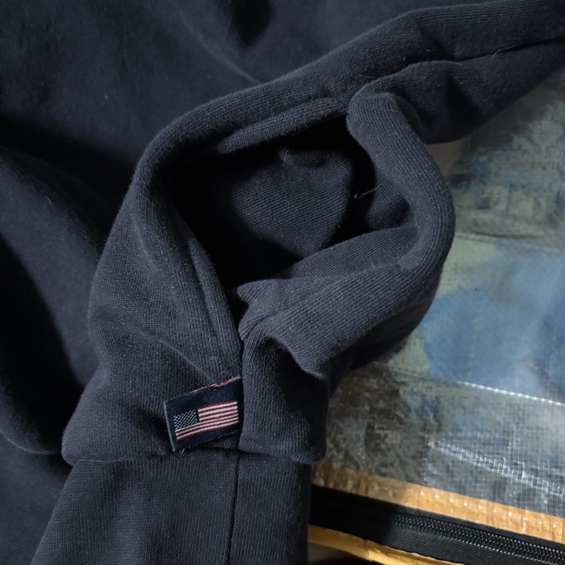 Vintage Game Workwear Made in USA American Cargo Express 25 Years 1/4 Zip L gallery