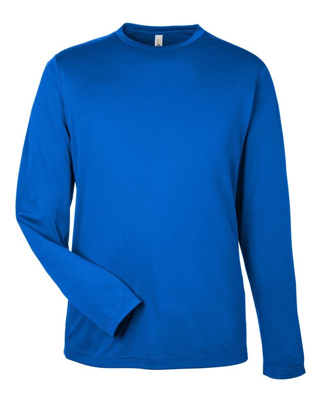 Men's S-6XL CORE 365 Long Sleeve DriFIT Performance T-Shirt UPF 50+ Crewneck Tee gallery