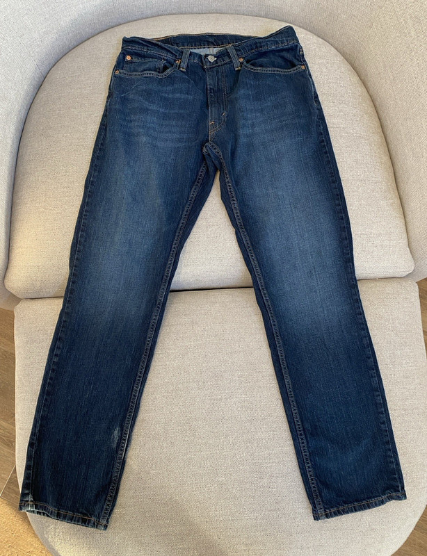 559 Levi’s 34×34 Men’s Relaxed Straight Fit Dark Wash Denim Blue Jeans