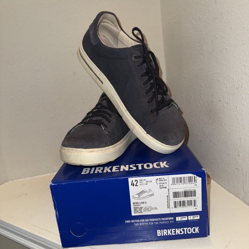 Birkenstock Bend Low II Adult 42 Midnight US 9 Men 11 Women With Box Preowned