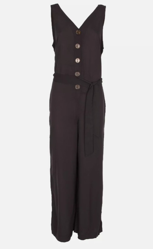 BUFFALO Womens Jumpsuit One Piece Ladies Jumpsuit Black NEW Size 36