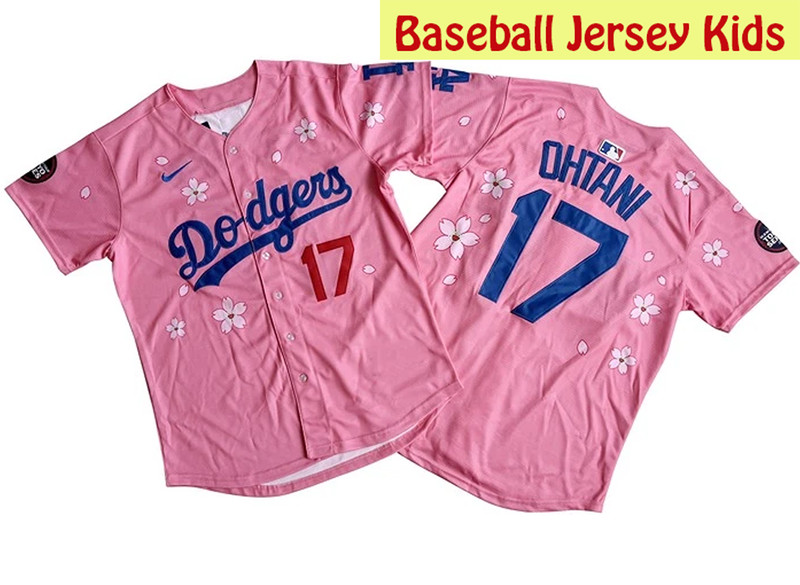 SHOHEI OHTANI #17 Baseball Jersey Kids AOP 3D All Size DOM55