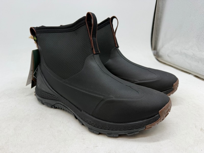 Muck Outscape Max Ankle Boots Men’s Black Slip On Waterproof Outdoor – 11