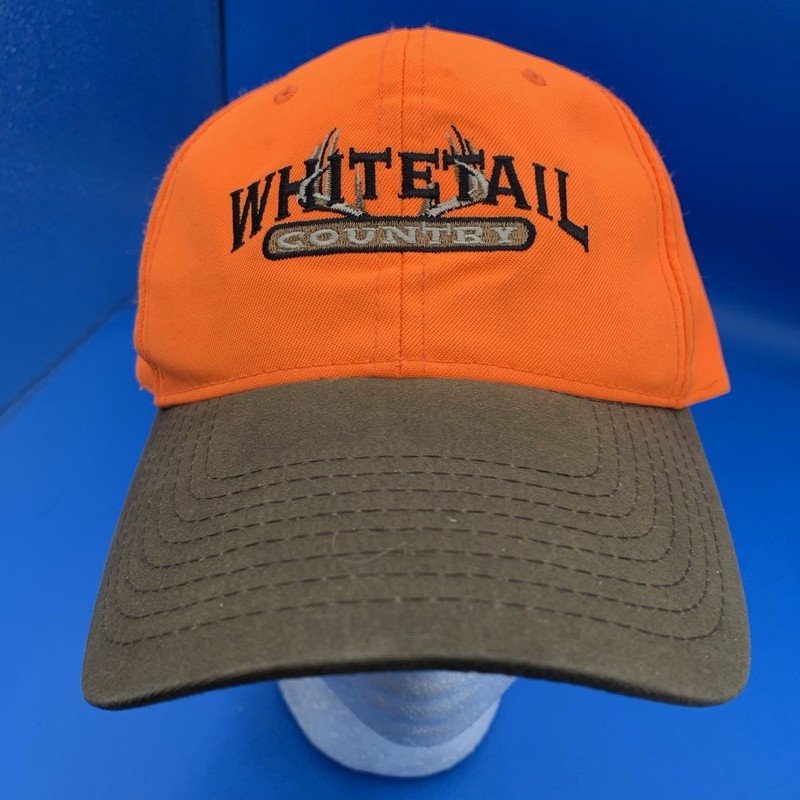 White Tail Country Hunting Hat Hunting USA Strapback Fishing Outdoors Duck